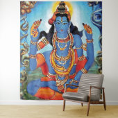 Lord Shiva - Tapestry Wandkleed (In situ)