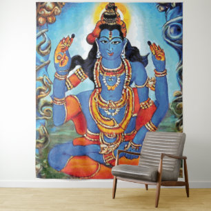 Lord Shiva - Tapestry Wandkleed