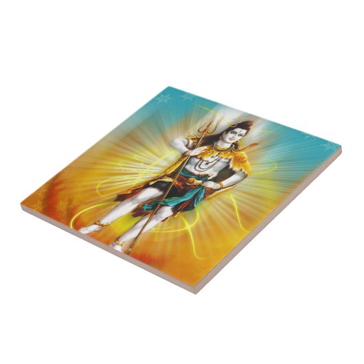 Lord Shiva Tegeltje (Zijkant)