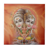 Lord Shiva Tegeltje (Voorkant)