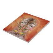Lord Shiva Tegeltje (Zijkant)