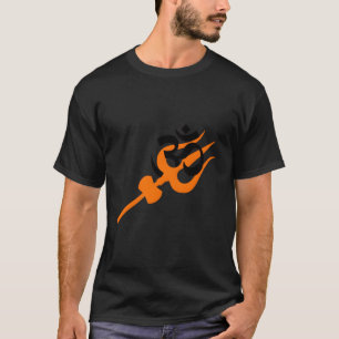 Lord Shiva Trishul en OM Spiritueel T-shirt