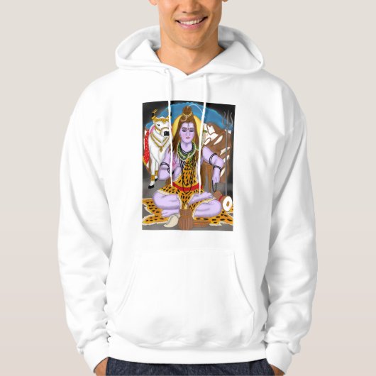 Lord Shiva-trui Hoodie (Voorkant)