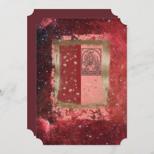 Lord Shiva - Uitnodigingskaart Kaart (Voorkant / Achterkant)