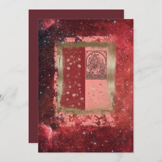 Lord Shiva - Uitnodigingskaart Kaart (Voorkant / Achterkant)