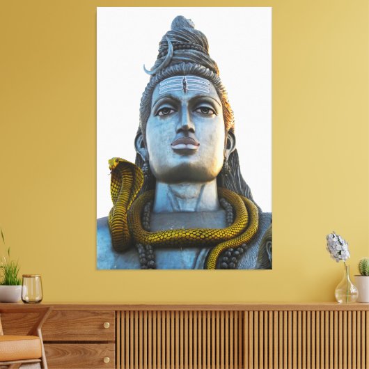 Lord Shiva Wall Art Canvas Afbeelding (Insitu (Woonkamer))