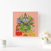Lord Shiva wandklok (Huis)
