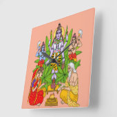 Lord Shiva wandklok (Hoek)