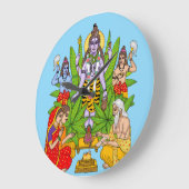 Lord Shiva wandklok (Hoek)