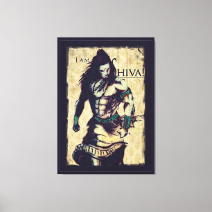 Lord Shiva - Wrapped Canvas