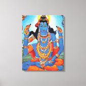 Lord Shiva - Wrapped Canvas Afdruk (Voorkant)