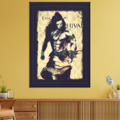 Lord Shiva - Wrapped Canvas Afdruk (Insitu (Woonkamer))