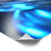 Lord Shree Ganesha Crystal & Diamond Sculpture Foto Afdruk (Hoek)