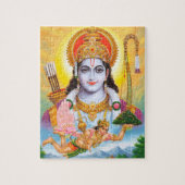 Lord Shree Ram Hindu Religie Legpuzzel (Verticaal)