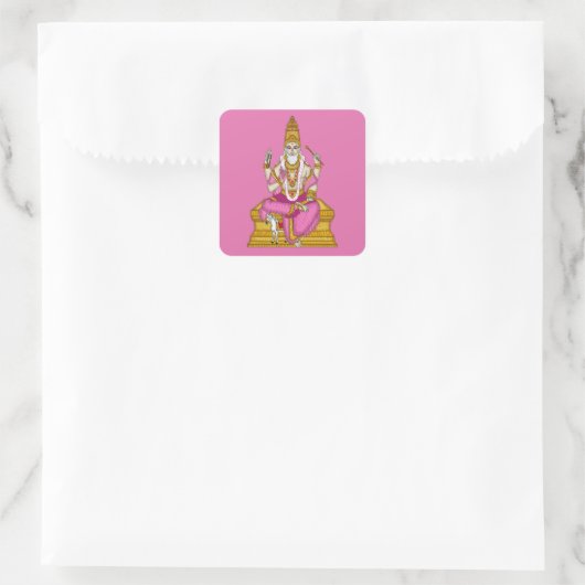 Lord Shukra Dev Sticker (Tas)