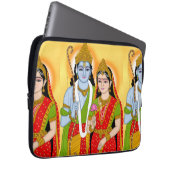 Lord Sita Ram Laptop Case – Divine Protection for  (Voorkant Rechts)
