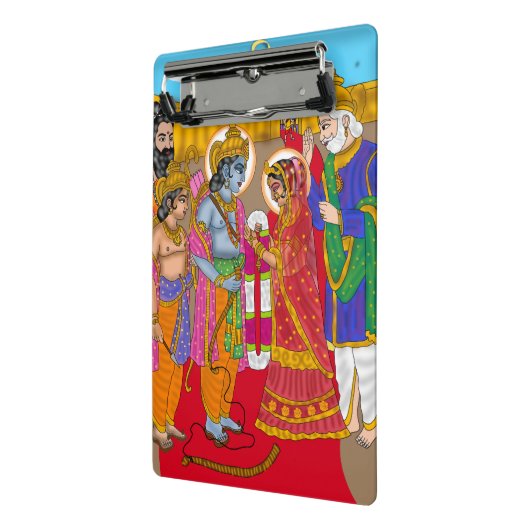 Lord Sita Ram  Mini Klembord (Angled2)