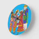 Lord Sita Ram wandklok (Hoek)
