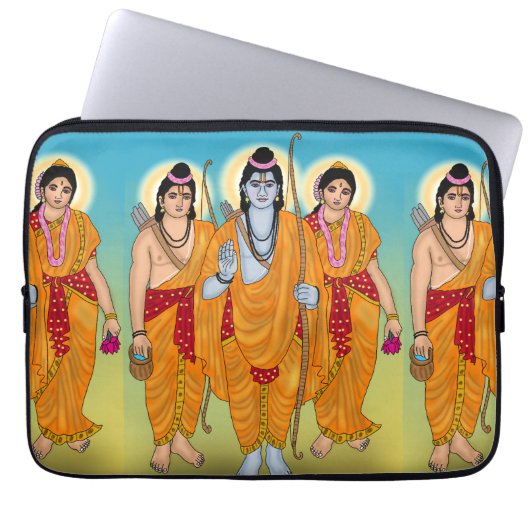 Lord Sitaram Laptop Case (Voorkant)