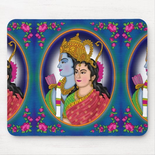 Lord SitaRam Mouse Pad Muismat (Voorkant)