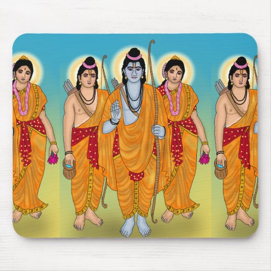 Lord Sitaram Mouse Pad Muismat (Voorkant)