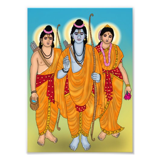 Lord Sitaram Poster (Voorkant)