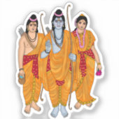 Lord Sitaram Sticker (Voorkant)