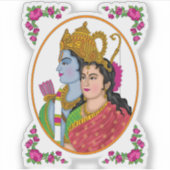 Lord Sitaram Sticker (Voorkant)
