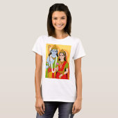 Lord Sitaram T-Shirt – Devotional Wear for Daily & (Voorkant volledig)