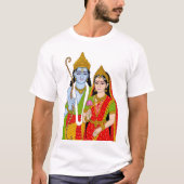 Lord Sitaram T-Shirt – Devotional Wear for Daily & (Voorkant)