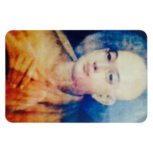 Lord Sri Caitanya Mahaprabhu Magnet Magneet (Horizontaal)