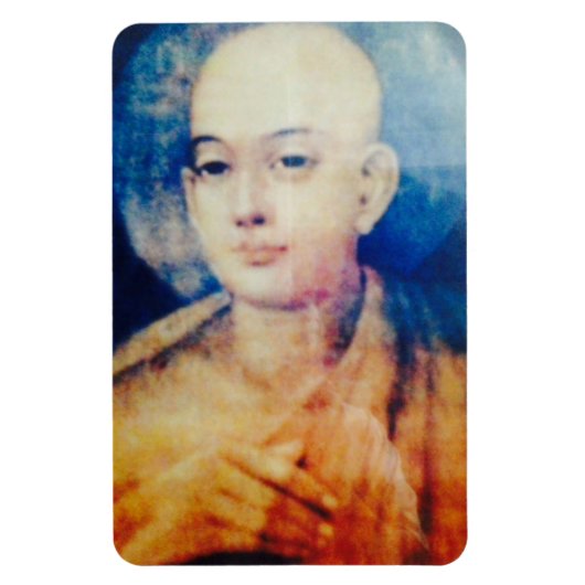 Lord Sri Caitanya Mahaprabhu Magnet Magneet (Verticaal)