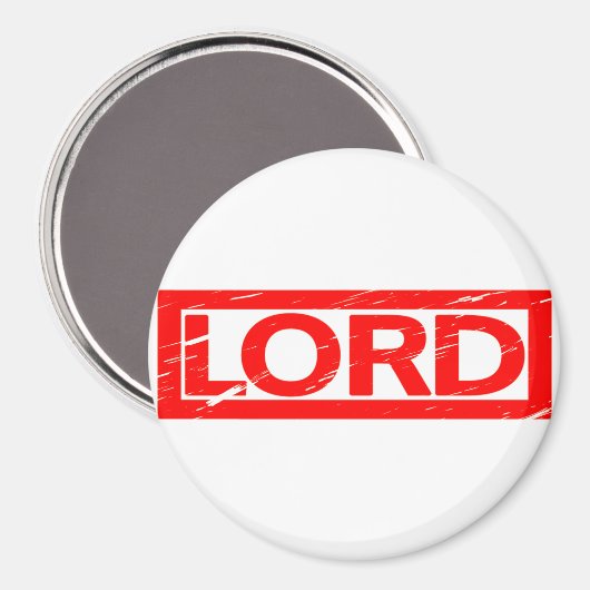 Lord Stamp Magneet (Voorkant / Achterkant)