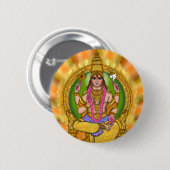 Lord Sun (Surya) Astrologie Knop Ronde Button 5,7 Cm (Voorkant /achterkant)