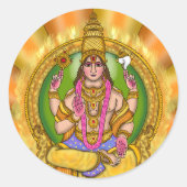 Lord Sun (Surya) Astrologie Sticker (Voorkant)