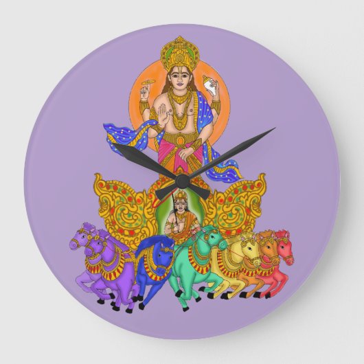Lord Surya Phone Clock Grote Klok (Voorkant)