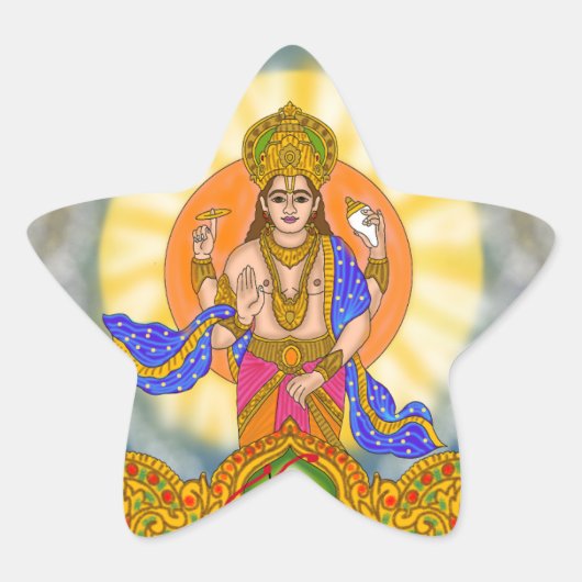 Lord Surya Sticker (Voorkant)