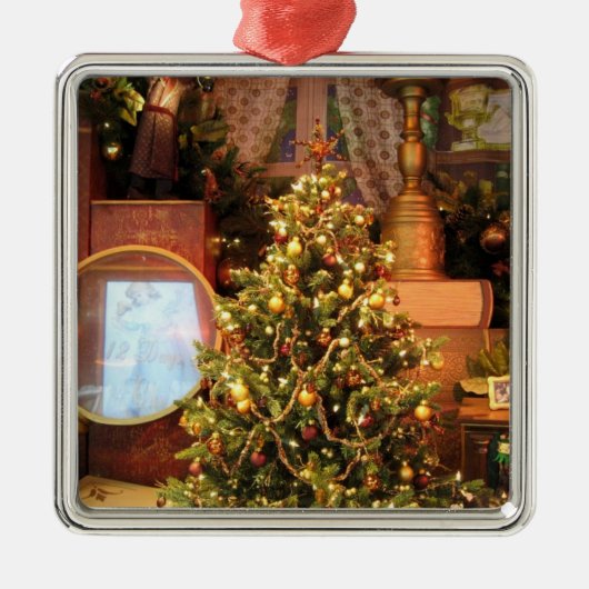  Lord & Taylor kerstboomversiering Metalen Ornament (Voorkant)