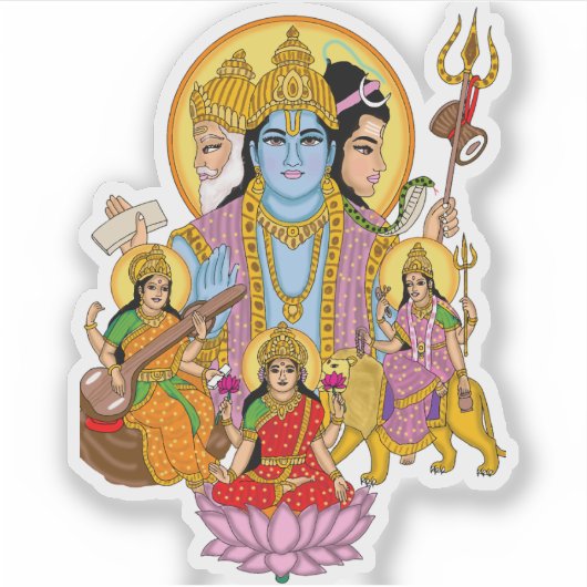 Lord Trinity Sticker (Voorkant)