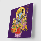 Lord Trinity Wall Clock Vierkante Klok (Hoek)