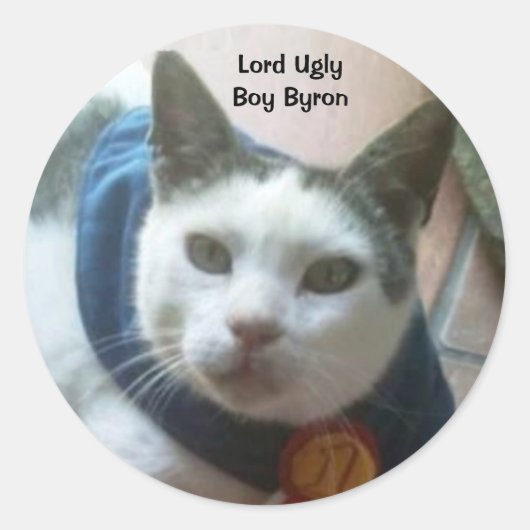 LORD UGLY BOY BYRON STICKERS (Voorkant)
