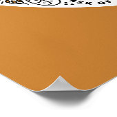 LORD VAN DE Doodle Art RINGS™ Poster (Hoek)