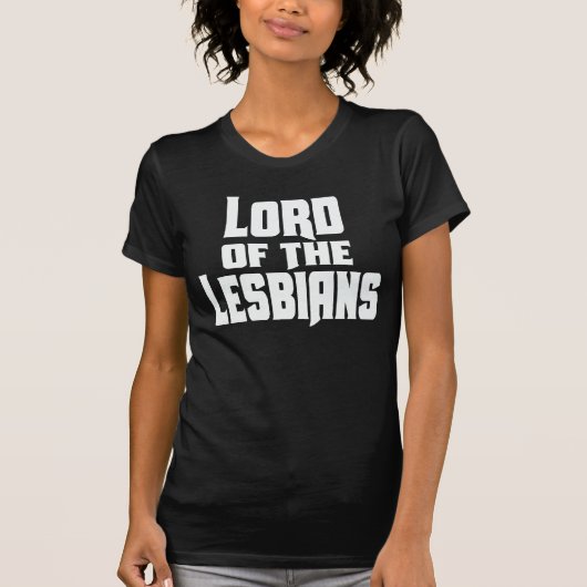 LORD VAN DE LESBIANEN T-SHIRT (Voorkant)