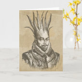 "Lord van Diep " Kaart (Gele Bloem)
