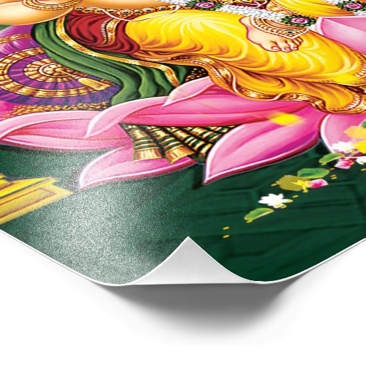 Lord Vinayaka Foto Afdruk (Hoek)