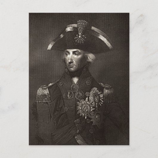 Lord Viscount Nelson Briefkaart (Voorkant)