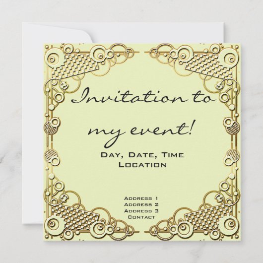 Lord Vishnu - Card, Greeting, Invite Kaart (Achterkant)