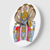 Lord Vishnu Clock Grote Klok (Hoek)
