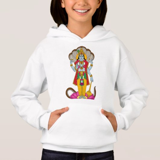 Lord Vishnu Hoodie (Voorkant)