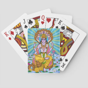 Lord Vishnu kaarten spelen